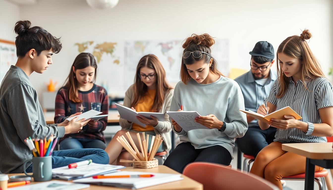 Digital learning platform with online study materials