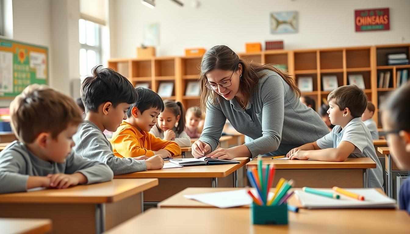 Structured study materials and learning resources on a desk